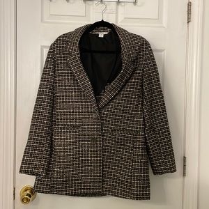 Oversized Tweed Blazer